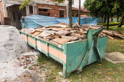 Professional team conducting office clearance in Parsons Green