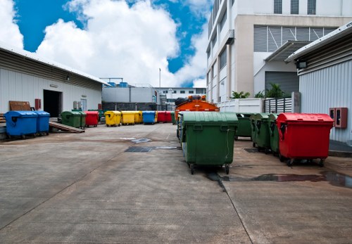 Efficient disposal of construction debris