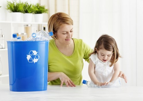 Commercial buildings in Parsons Green handling waste
